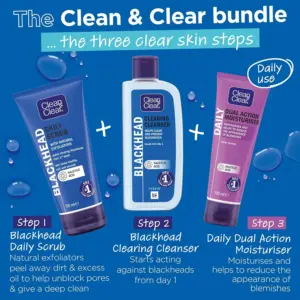 Clean & Clear Blackhead Clearing Cleanser 200ml - Image 3