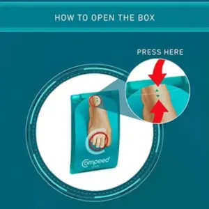 Compeed Blister Plaster for Toes 8 Plasters - Image 5