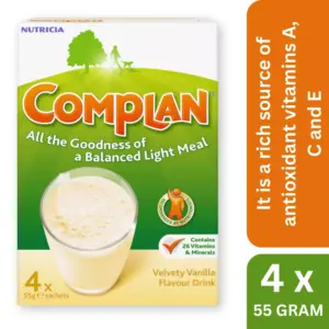 Complan Vanilla Sachets 55g Pack of 4 - Image 2