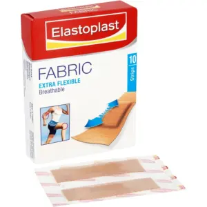 Elastoplast Fabric Extra Flexible Breathable Plasters, 10s - Image 2