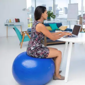 Kemket Exercise Ball Yoga Fitness Pregnancy & Birthing 85cm - Image 6