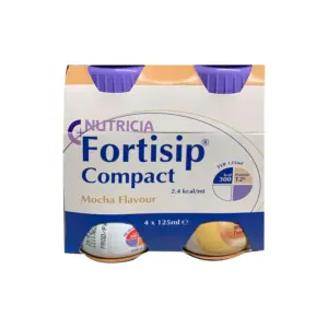 Fortisip Compact Fibre Mocha 4 x 125ml
