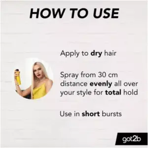 Got2b Glued Hairspray Blasting Freeze Hold 300ml - Image 2