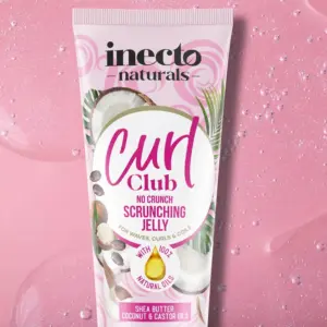 Inecto Naturals Curls Scrunch Jelly 200ml - Image 4