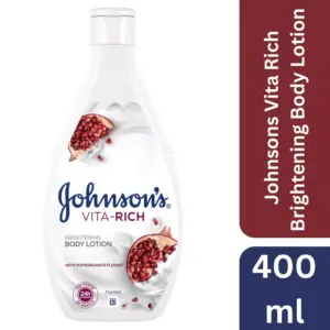 Johnsons Vita Rich Brightening Body Lotion 400ml - Image 2