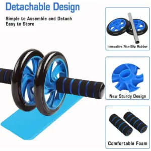 Kemket Ab Roller for Strength Training Equipment - Abs Sit Up Exercise Wheel - Image 8