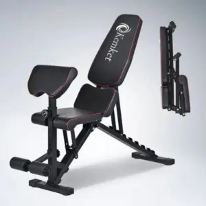 Kemket Adjustable Weight Bench for Full Body Workout, Foldable sit up Bench - Image 2