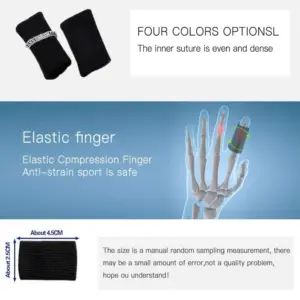 Kemket Finger Sleeves Protector for Sports and ache Relief-Pack of 10 - Image 5