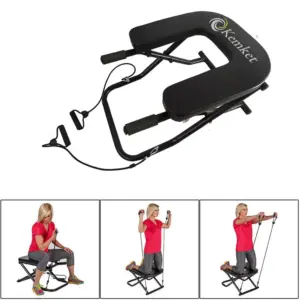 Kemket Yoga Headstand Bench Exercise Inversion Stool PU Workbench Upside Down Chair - Image 6