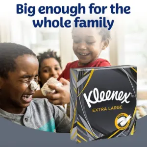 Kleenex Compact Box Extra Large 44 Tissues Pack of 2 - Image 6