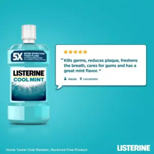Listerine Coolmint Mouthwash 250ml - Image 2
