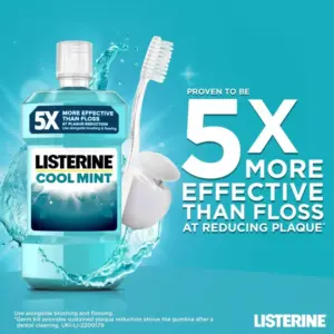 Listerine Coolmint Mouthwash 250ml - Image 3