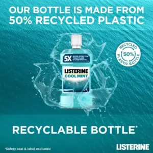 Listerine Coolmint Mouthwash 250ml - Image 4