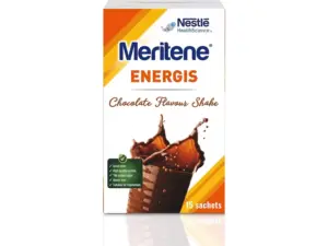 Meritene Energis Chocolate Milkshake 15 Packs x 30g