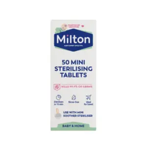 Milton mini sterilising tablets 50 tablets 6