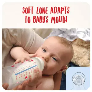 NUK Perfect Start First Choice+ Baby Bottles Set 0-6 Months - Image 4