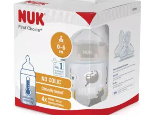 NUK First Choice+ Baby Bottles Set | 0-6 Months 150ml