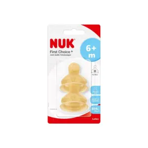 NUK First Choice+ Latex Teat Size 2