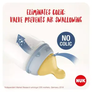 NUK First Choice+ Latex Teats Size 1 Medium 2pack - Image 6