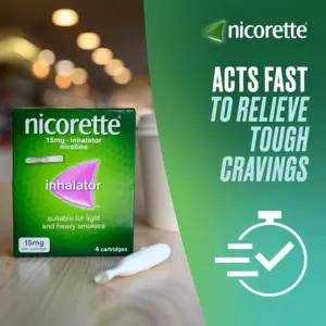 Nicorette 15mg Inhalator 4 cartridges - Image 5