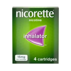 Nicorette 15mg Inhalator 4 cartridges