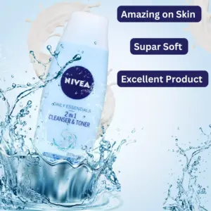 Nivea Refreshing 2 in 1 Milk & Toner 200ml - Image 2