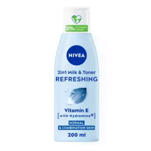 Nivea Refreshing 2 in 1 Milk & Toner 200ml