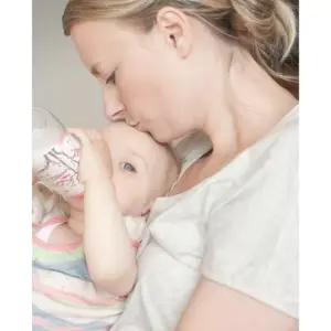 Nuk First Choice+ Anti-Colic Wide Neck Silicone Medium Feed Teat 0-6 Months - Image 3