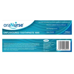 OraNurse Unflavoured Toothpaste 1000ppm 50ml - Image 3