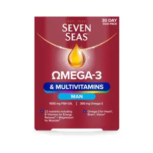Seven Seas Omega-3 & Multivitamins Man 30 Day Duo Pack