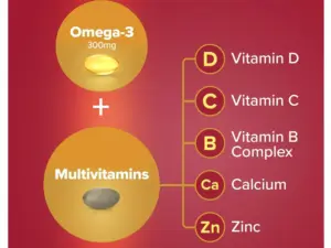 Seven Seas Omega-3 & Multivitamins Man 30 Day Duo Pack - Image 5