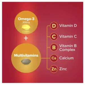 Seven Seas Omega-3 & Multivitamins Man 30 Day Duo Pack - Image 5