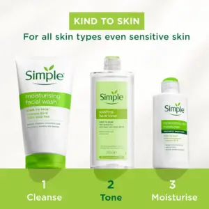Simple Kind to Skin Soothing Facial Toner 200ml - Image 3