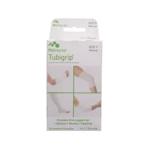 Tubigrip Elasticated Tubular Bandage BP, Size F, 1m x 10cm