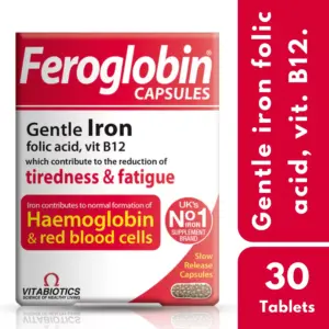 Vitabiotics Feroglobin Capsules 30 Capsules - Image 3