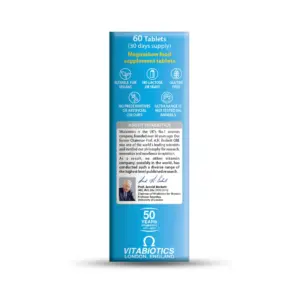 Vitabiotics Ultra Magnesium Supplement 375mg 60 Tablets - Image 3