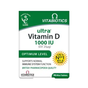 Vitabiotics Ultra Vitamin D1000IU 96 Tablets