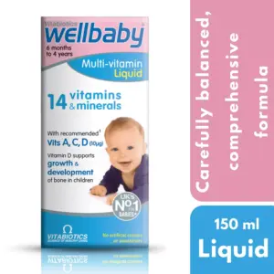 Vitabiotics Wellbaby Multi-Vitamin Liquid 150ml - Image 3