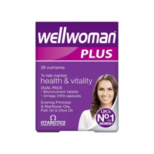 Vitabiotics Wellwoman Plus Omega 3 6 9 - 56 Tablets