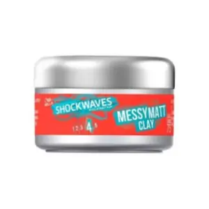 Wella Shockwaves Messy Matt Clay 75ml