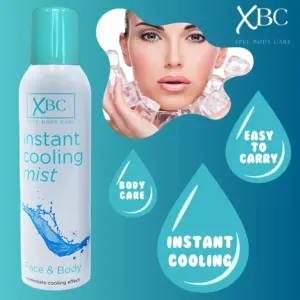 XBC INSTANT Cooling Face And Body Mist 150ml - Image 4