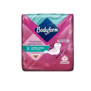 Bodyform Fressness & Protection Ultra Long Wing 8 pads