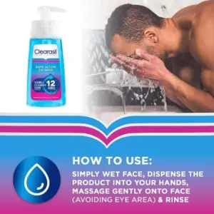 Clearasil Ultra Rapid Wash Action Gel 150ml - Image 2