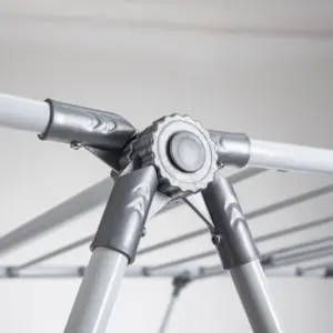kemket 21-Rail Foldable Clothes Drying Rack with Adjustable Wings, Suitable for Indoor & Outdoor Use - Image 8