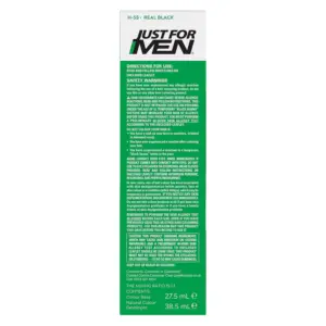 Just For Men Original Formula Real Black Hair Dye, H-55 Real Black - Image 2