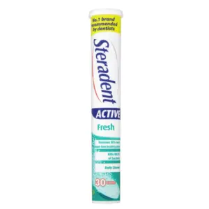 Steradent Active Fresh Denture Cleaner 30 Tablets - Image 3