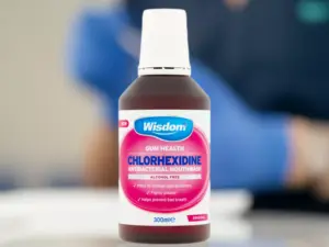 Wisdom Chlorhexidine Alcohol Free Mouthwash 300ml - Image 3