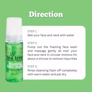 Xpel Tea Tree Foaming Face Wash 200ml - Image 4