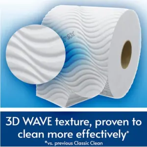Andrex Classic Clean Toilet Roll 9 Pack - Image 3