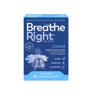Breathe Right Nasal Strips 10 count